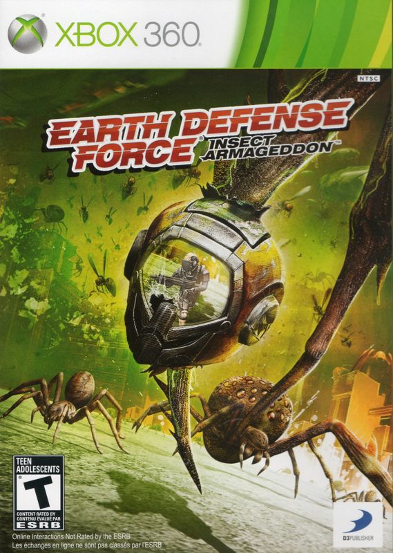 Earth Defense Force: Insect Armageddon box art for Playstation 3